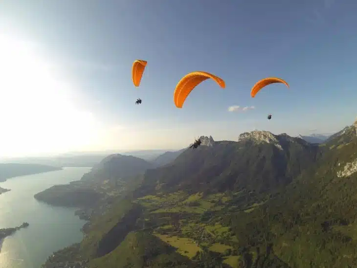 faire du parapente