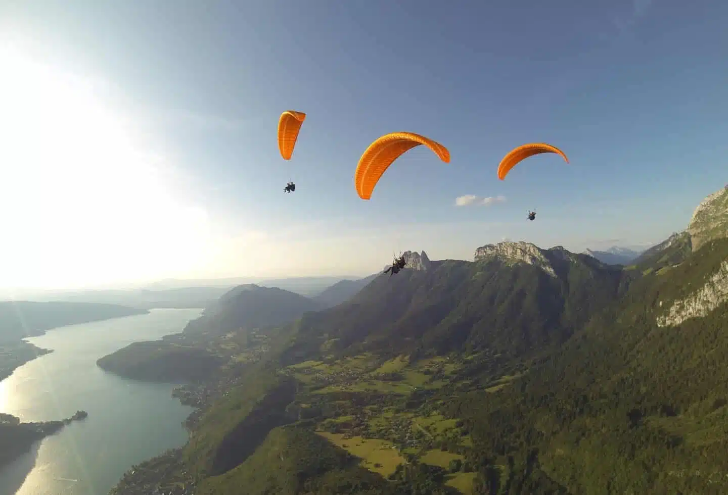 faire du parapente