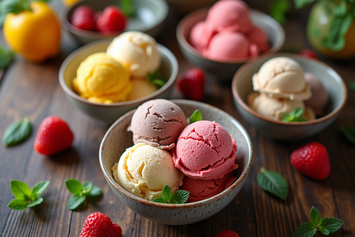 glace maison